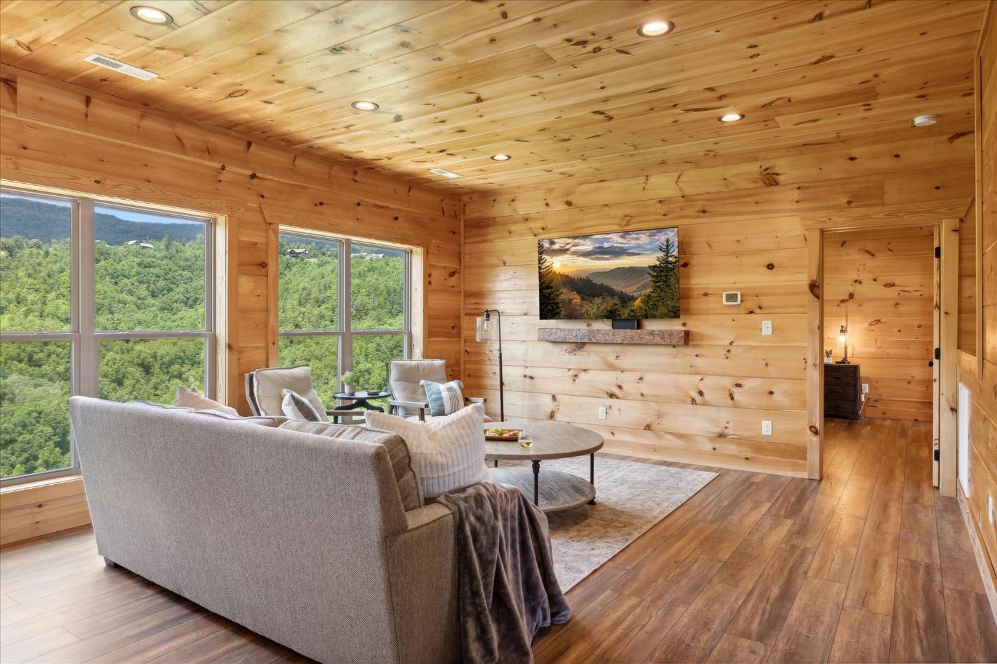 Eaglebend Cabin Севьервилл Экстерьер фото