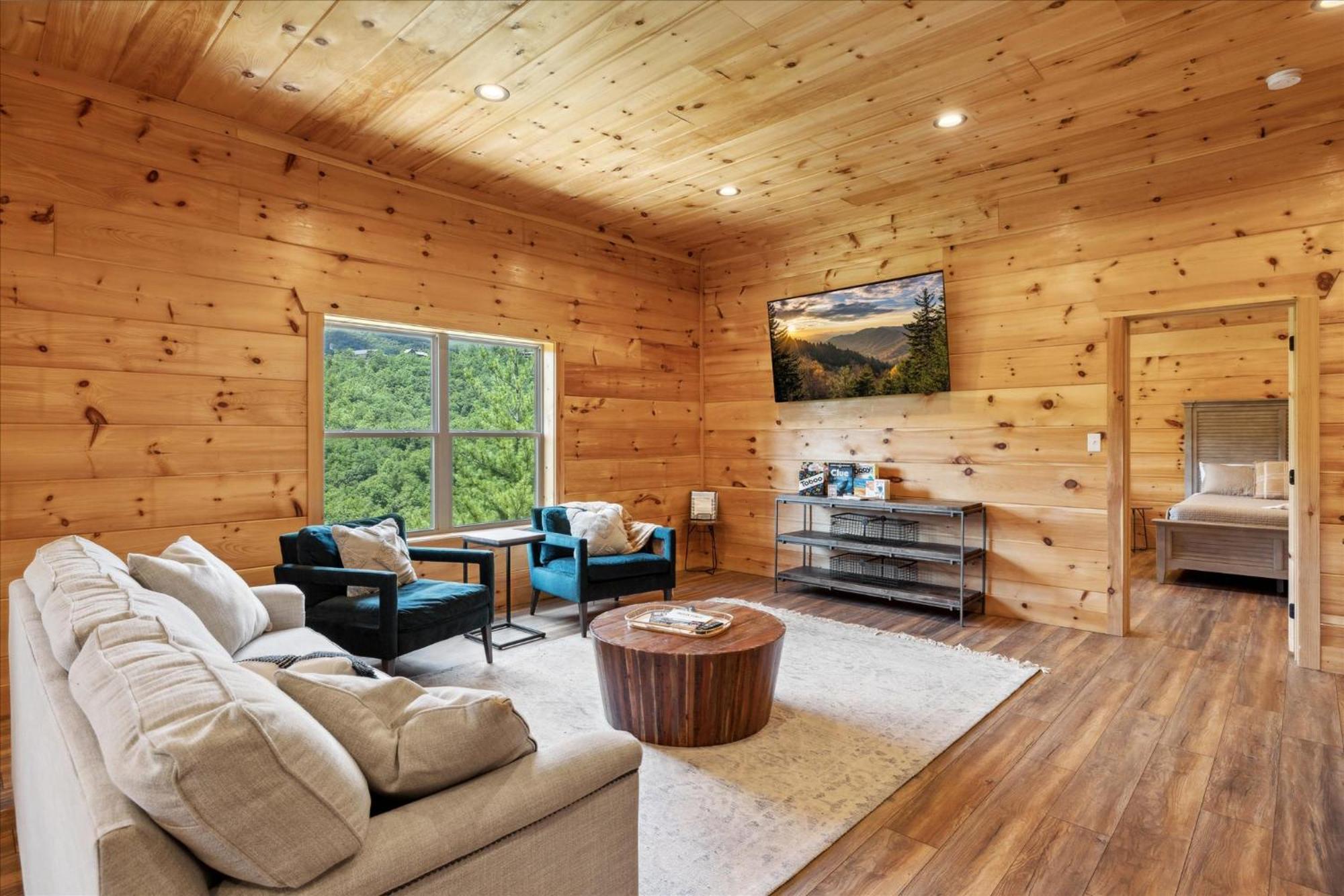Eaglebend Cabin Севьервилл Экстерьер фото