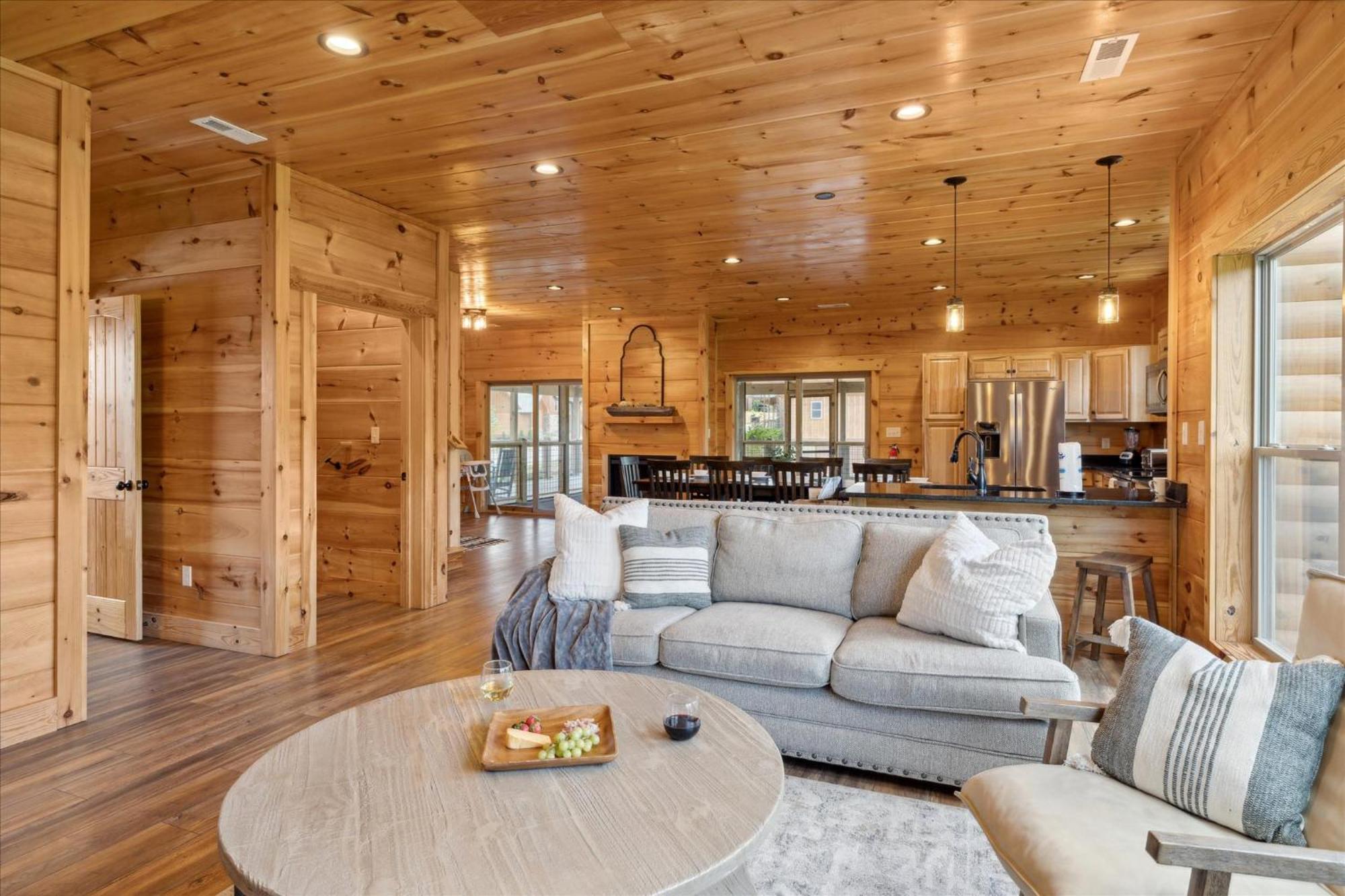 Eaglebend Cabin Севьервилл Экстерьер фото