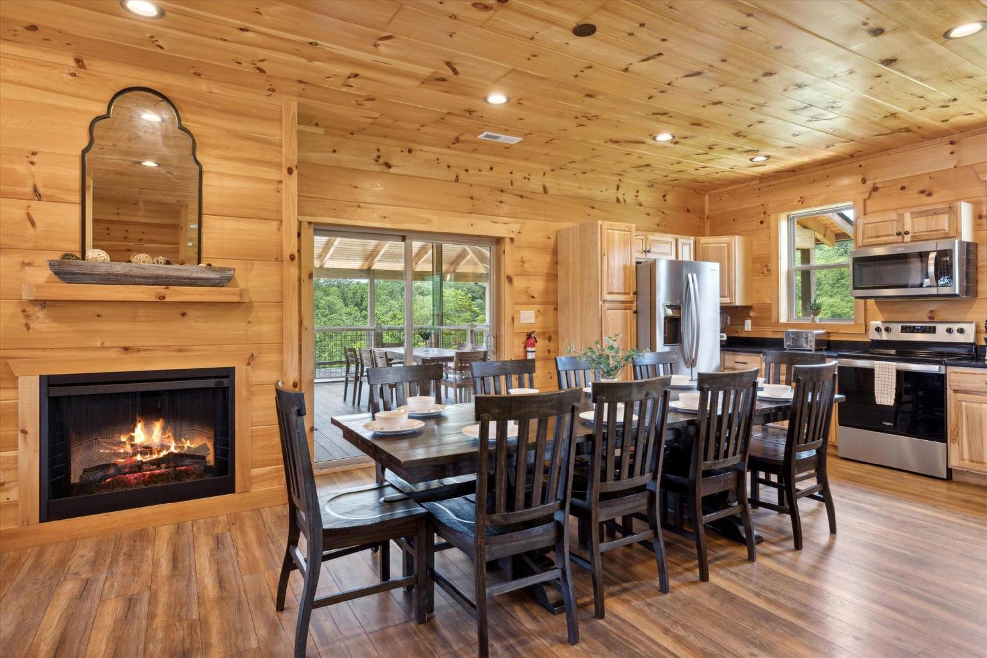 Eaglebend Cabin Севьервилл Экстерьер фото
