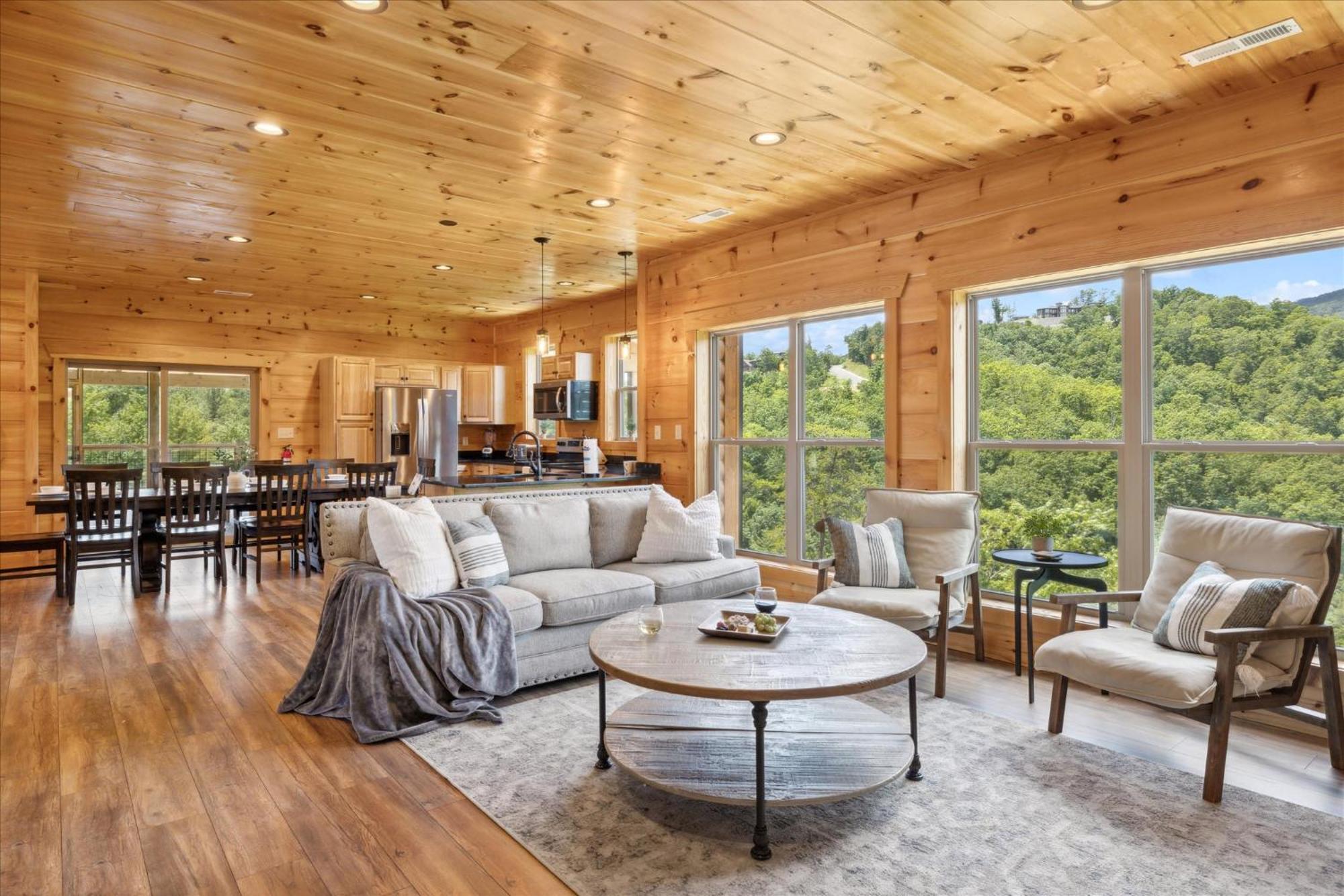 Eaglebend Cabin Севьервилл Экстерьер фото
