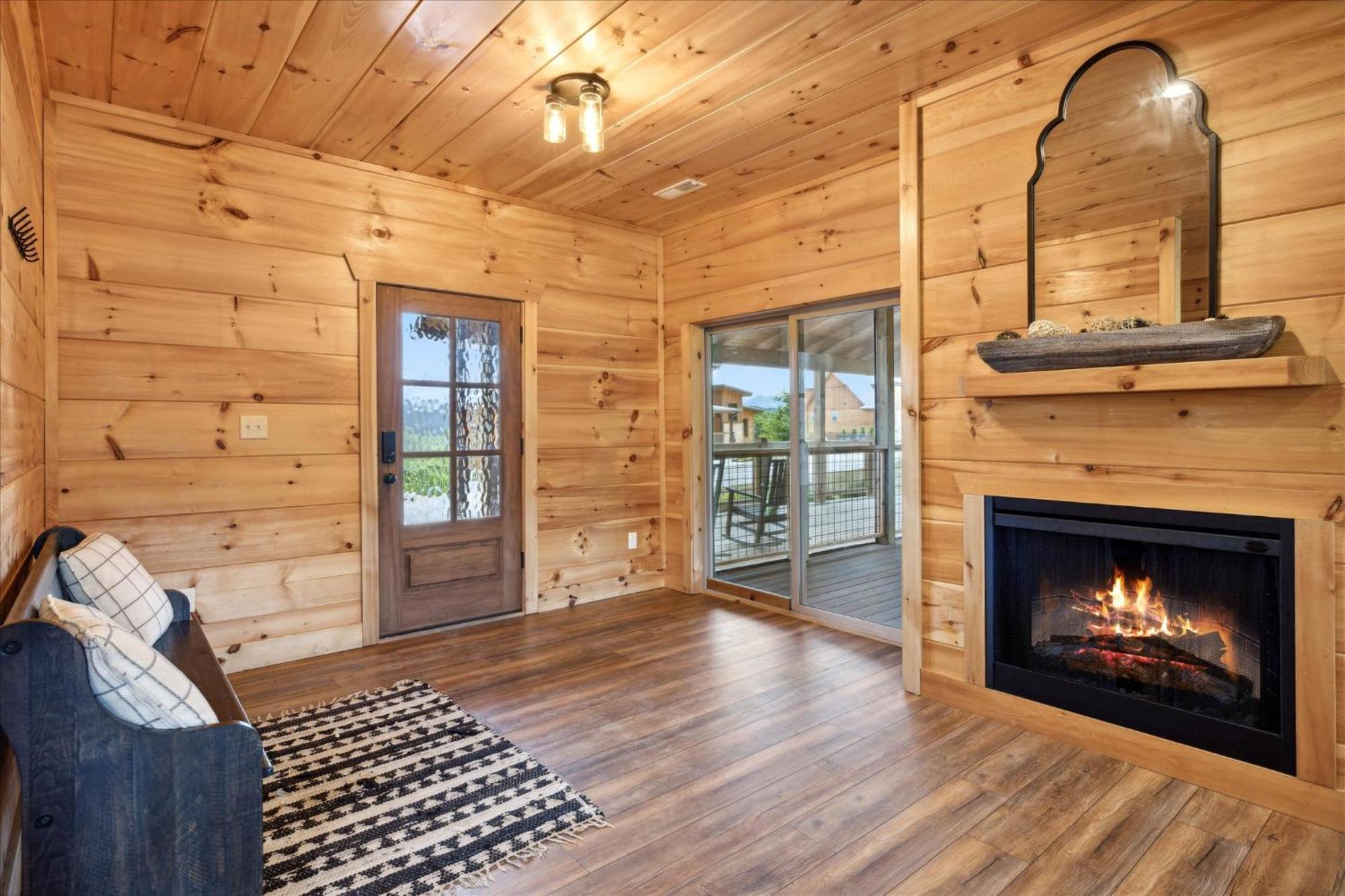 Eaglebend Cabin Севьервилл Экстерьер фото