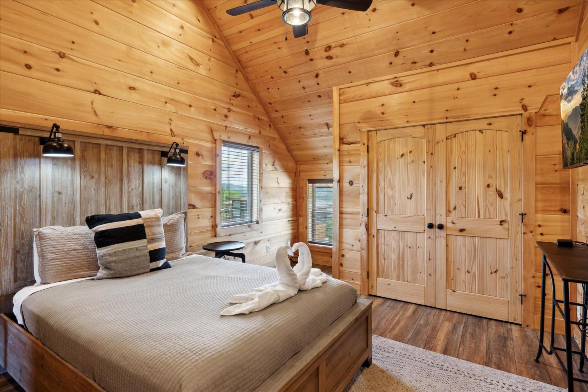Eaglebend Cabin Севьервилл Экстерьер фото