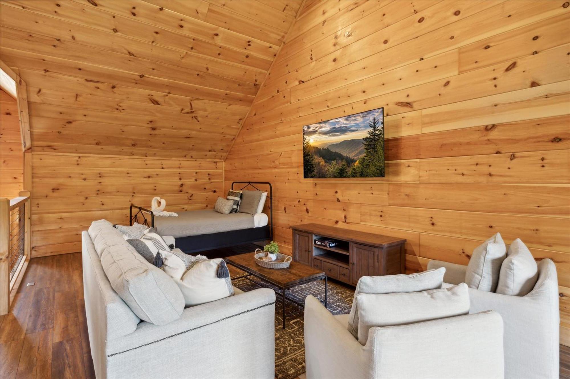 Eaglebend Cabin Севьервилл Экстерьер фото