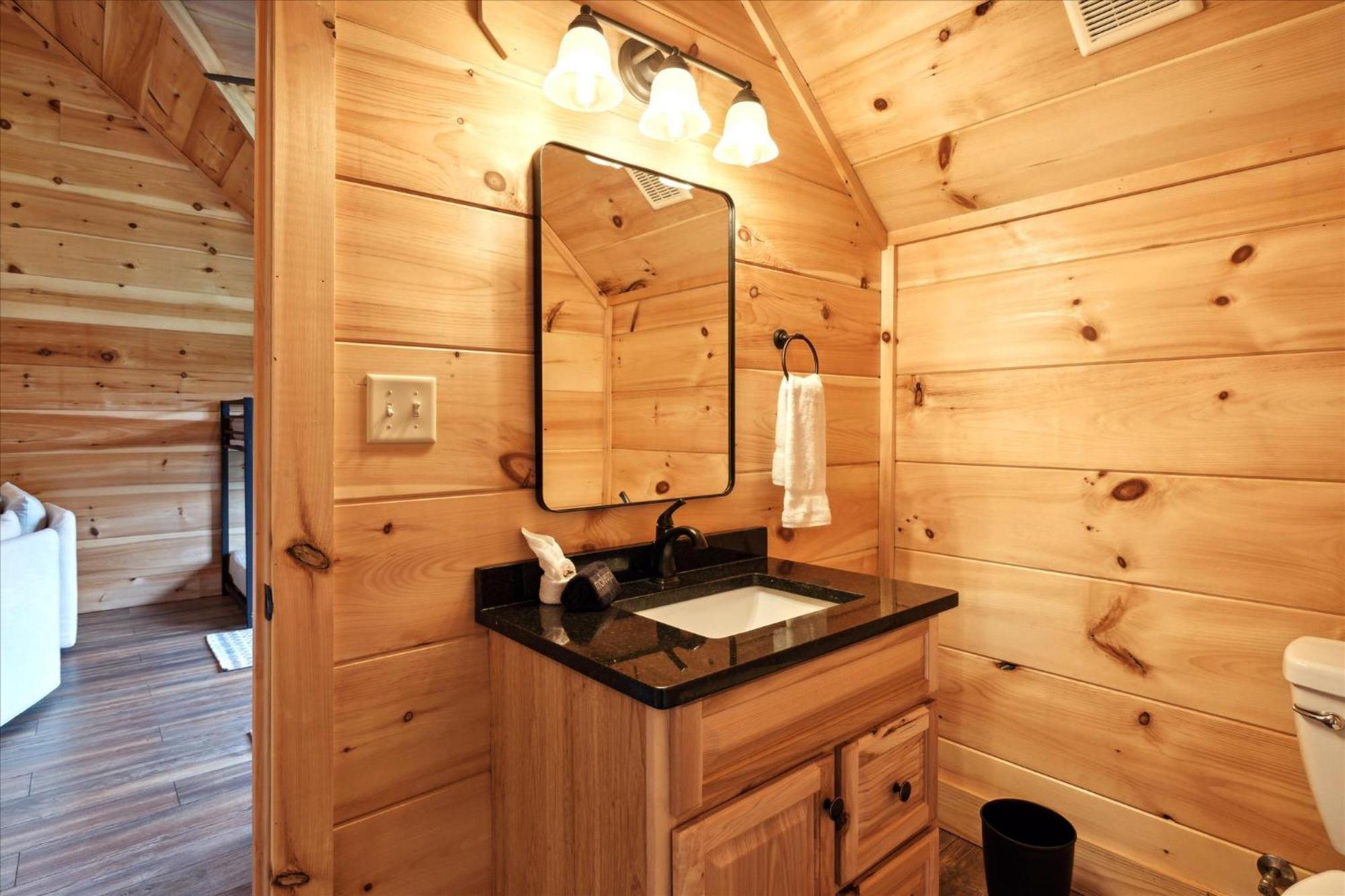 Eaglebend Cabin Севьервилл Экстерьер фото