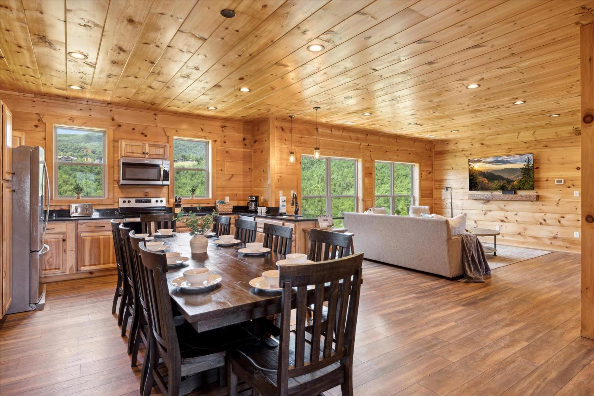 Eaglebend Cabin Севьервилл Экстерьер фото